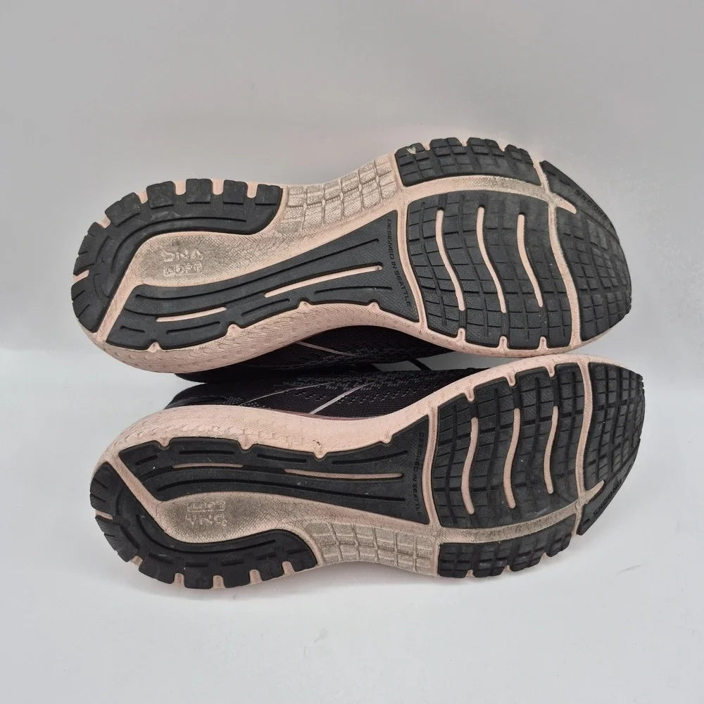 Brooks Shoes Womens Size 8.5 Black Glycerin 19 Running Sneakers 1203431B074